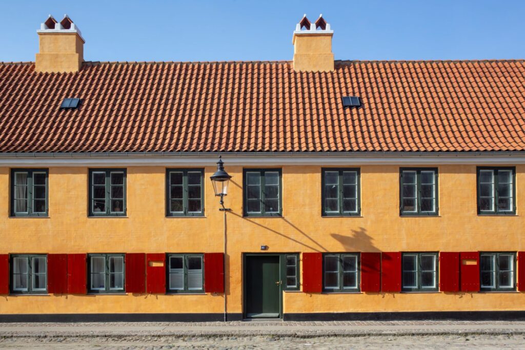 Suensonsgade i Nyboder, København, efter modernisering og restaurering. Foto: Jens Frederiksen
