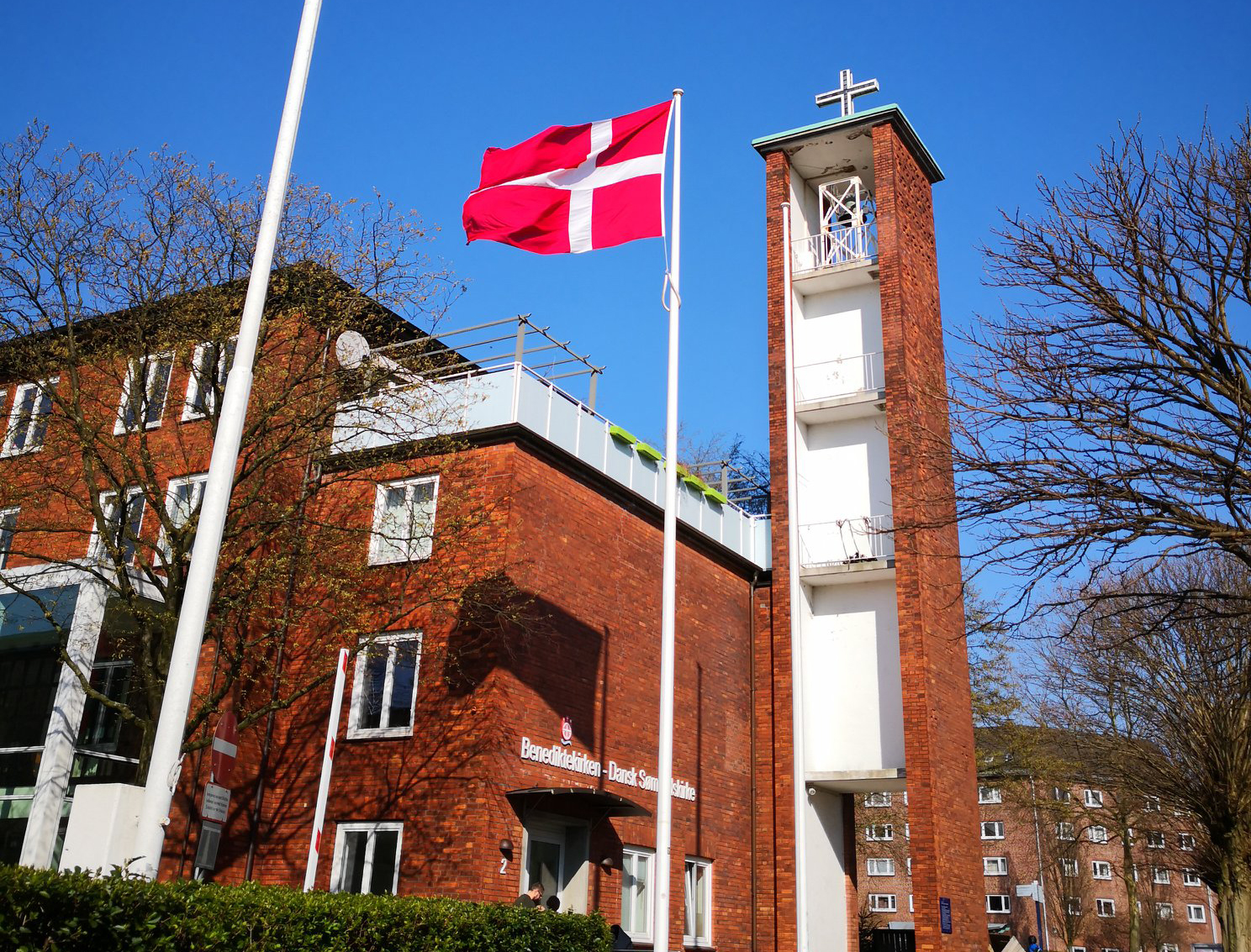 Sømandskirken Benediktekirken i Hamborg Foto: Benediktekirken